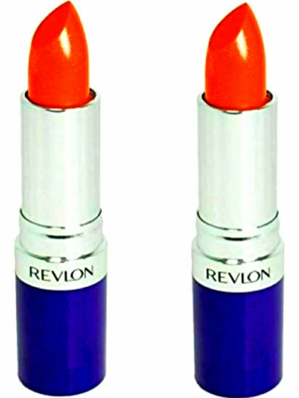 Revlon Electric Shock Lipstick, New Sealed, # 109 UP IN FLAMES (2 pcs)